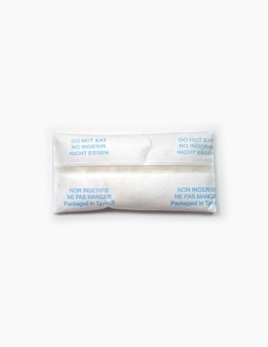 Sachet de Gel de Silice. Micro Ne pas manger. Sachet dessicant. Silicagel. Conservatis