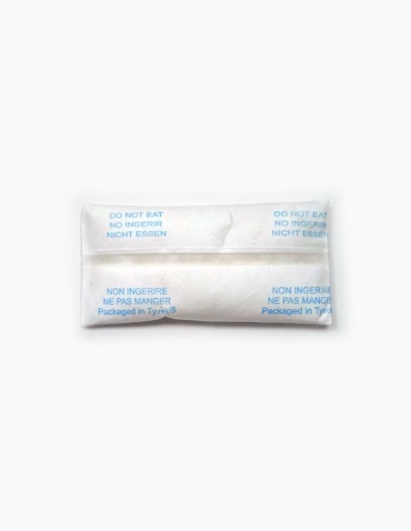 Sachet de Gel de Silice. Micro Ne pas manger. Sachet dessicant. Silicagel. Conservatis