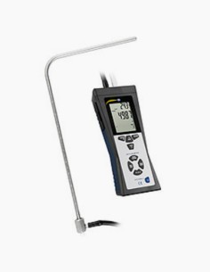Manómetro digital. Manómetro presión. Anemómetro. Caudalímetro. Higrómetro. PCE-HVAC 2. Tubo de pitot - Conservatis