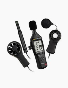 Digital thermometer. Environmental thermometer. Sound Meter. Lux meter. Multifunctional air velocity meter. Conservatis