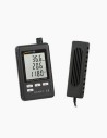 CO2-Messgerät. Temperaturmesser. Datenlogger. Messgerät für die Luftqualität. Conservatis