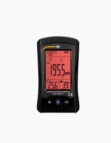 Gasometer. Feuchtemesser. Temperaturmesser. Luftqualitätsmessgerät. Conservatis