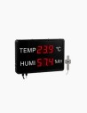 Hygromètre. Thermomètre. Humidimètre. Conservatis