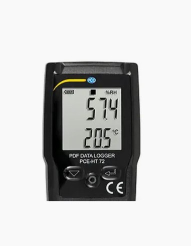Thermohygrometer. Temperature logger. Data logger thermometer. Conservatis