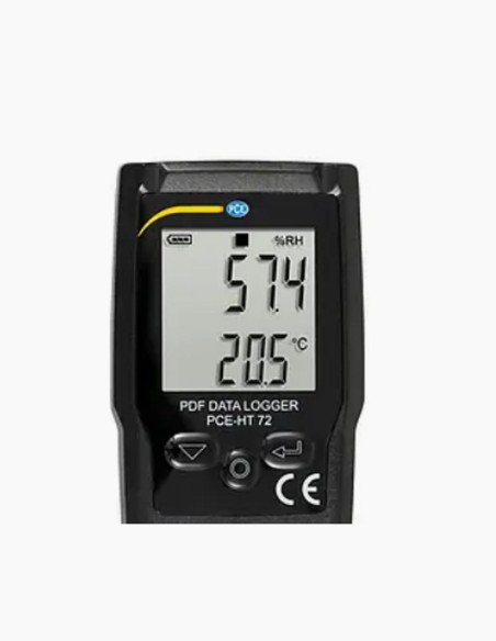 Thermohygrometer. Temperature logger. Data logger thermometer. Conservatis