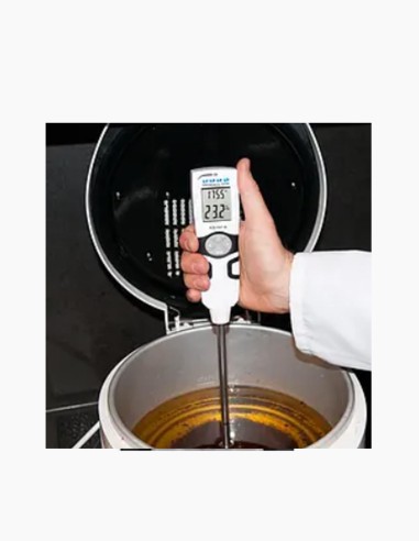 Termómetro de óleo. Medidor líquido. Medidor de temperatura óleo. Termómetro digital cozinha. Conservatis