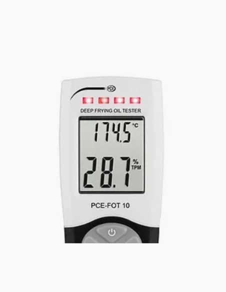 Messgerät für die Ölqualität. Thermometer für Speiseöl. Professionelles Küchenthermometer.  Conservatis