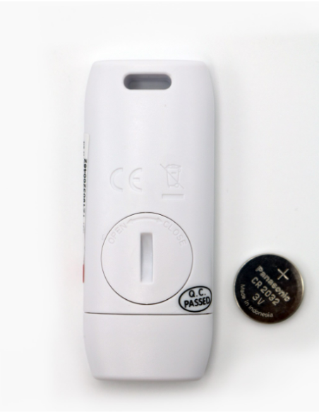 Data logger. Enregistreur de température et d'humidité du dos et de la batterie TEMP U03. 
Enregistreur de données. Conservatis