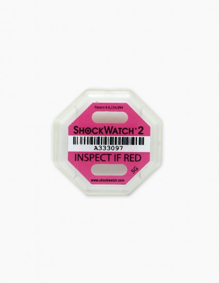 Shockwatch 2 5G (Pink)  Impact Indicator. Shock indicators. Buy online. Conservatis
