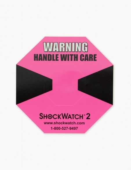 Shockwatch. Companion Label 1 del Shockwatch 2 5G (Pink). Indicador. Impacto. Conservatis