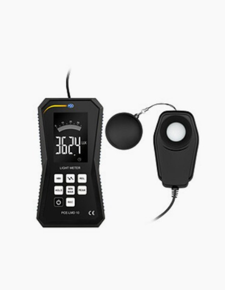 Luxmeter. Lux meter. PCE-LMD 10. Light meter. Lighting control. Data logger. Environmental tester. Meters. Conservatis