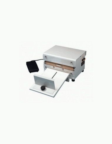 Desktop heat sealer. With digital welding control. Lamino 302. Conservatis.