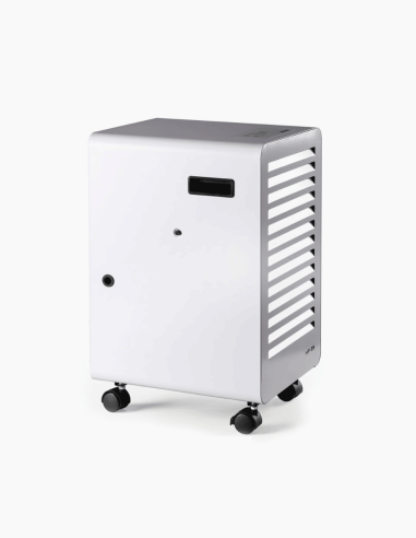 Dehumid HP25. Deumidificatore portatile. Controllo dell'umidità. Igrostato esterno. Umidostato. Conservatis