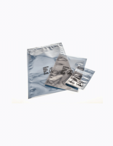 Bolsas Antiestáticas. Shielding. Aluminio Conservatis. Tamaños diferentes. Descargas electrostáticas.