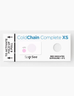 ColdChain Complete XS. Temperature Indicator. Indicators. Temperature variations. Conservatis.