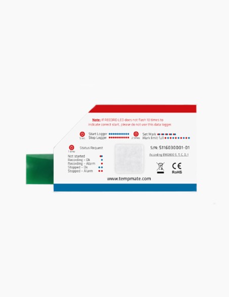 USB. Data logger. Easy to use and economical. Tempmate S1. Temperature logger. Conservatis.