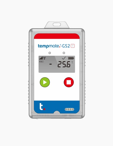Tempmate GS2. Datenlogger. Echtzeit. USB datenlogger. luftfeuchtigkeit datenlogger. Conservatis