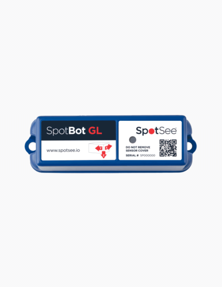 Spotbot GL. Registrador de temperatura y humedad. Registrador de impacto y GPS. Wifi. Conservatis