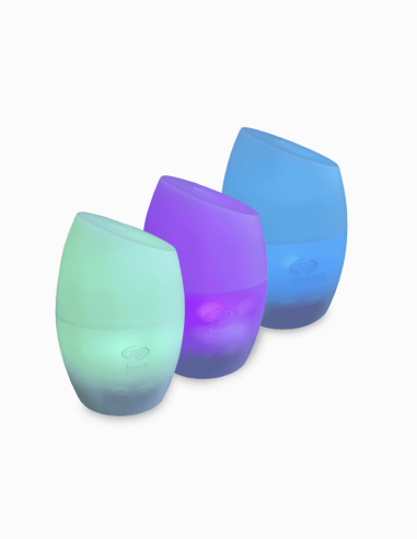 Argo Jacinto humidifier. With integrated RGB LED bulb. Different colours. Humidifier. Aroma diffuser. Conservatis