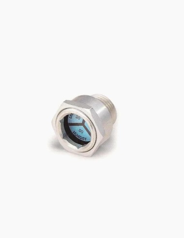 Humidity Indicator Plug 30-40-50% Ø 20MM | RH Sight Glass - Conservatis