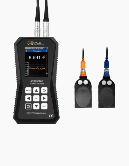 Flow meter TDS 200. Flow meter for pipes. External ultrasonic sensors - Conservatis