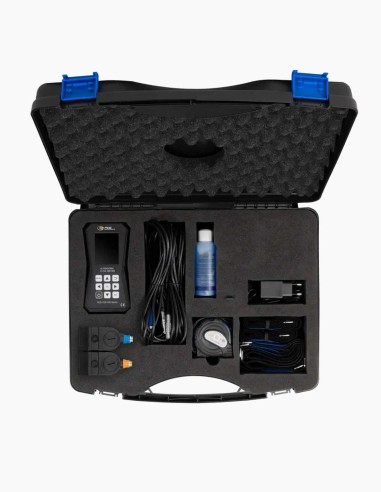 TDS 200. Ultrasonic flow meter. Kit with carrying case and accessories - Conservatis