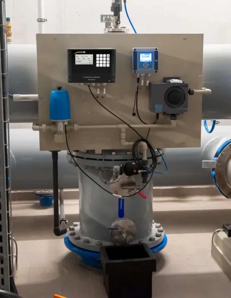Ultrasonic flow meter. Flow meter for water. Process integration 4-20 mA RS-485 - Conservatis