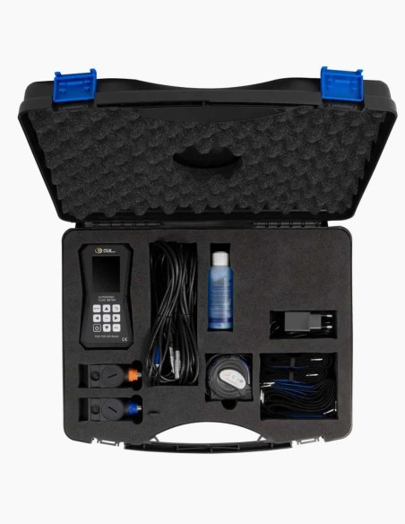 Ultrasonic flow meter. Software. CSV analysis. PDF report - Conservatis