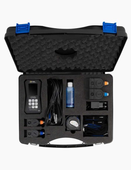 TDS 200 ultrasonic flow meter. Flow meter for pipes. Signal quality installation assistant - Conservatis