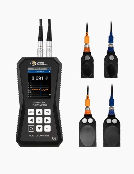 TDS 200 Ultrasonic Flow Meter. Flow meter for water. Flow control and alarms - Conservatis