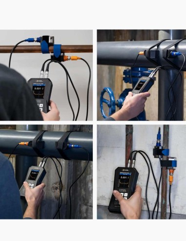 Flow meter for pipes. Flow meter for water. Flow, volume and velocity measurement. - Conservatis