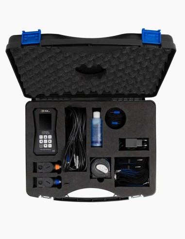 Flow meter for pipes DN50-700 with 200+ m sensor. Flow meter. 2.8-inch LCD display - Conservatis