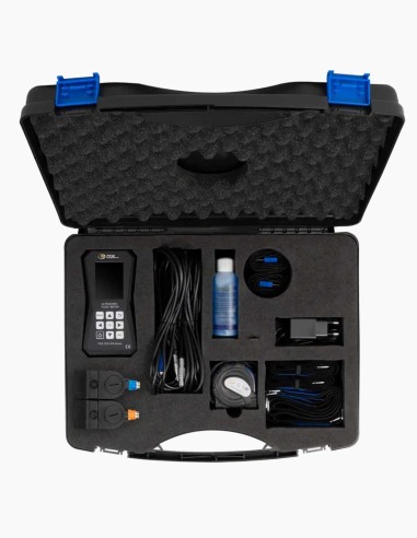 Ultrasonic flowmeter TDS 200+ L. Ultrasonic flowmeter. 2.8-inch LCD display. USB-C. - Conservatis