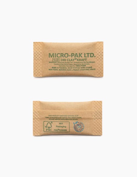 Sachets déshydratants Micro-Pak Dri Clay® Kraft 1 g - Conservatis
