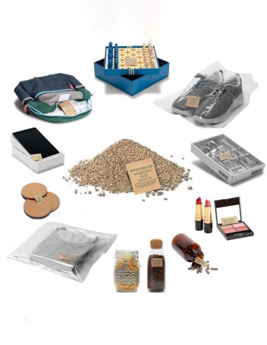Micro-Pak Dri Clay® Kraft. Sachets dessicants. Prévention de la moisissure et de la condensation - Conservatis
