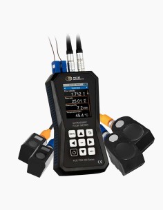 TDS 200 Ultrasonic Flow Meter. Portable ultrasonic flow meter. Non-invasive pipe measurement. - Conservatis