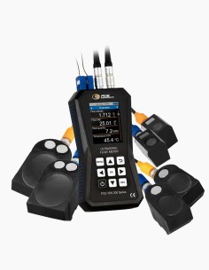 Caudalímetro ultrasónico con sensores 200+S-M-L Para Tuberías DN15-6000. Medición portátil en tuberías DN15-6000 - Conservatis