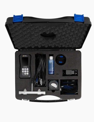 TDS 200+ Ultrasonic Flow Meter with SR Sensor, DN15–100. Water flow meter. 32 GB data logger - Conservatis