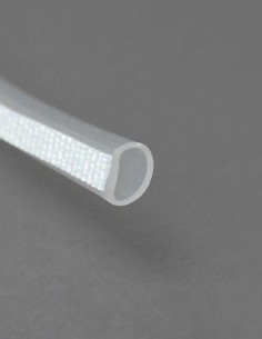 FE-S3 Vedante de compressão. Junta de silicone transparente. Estanquidade em tampas e frentes de vitrine - Conservatis