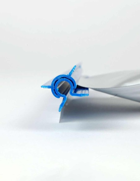 Azzurro-Clips. Clip para bolsas de barrera. Cierre temporal para bolsas - Conservatis