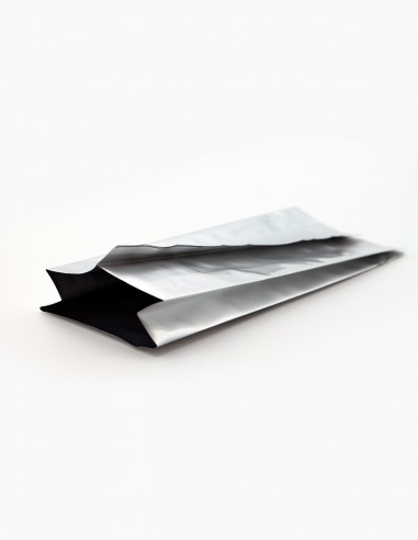 Sacchetti a soffietto - Alluminio laminato. Diverse dimensioni. Imballaggio e conservazione. Alimenti, arte, farmacia. Conservat