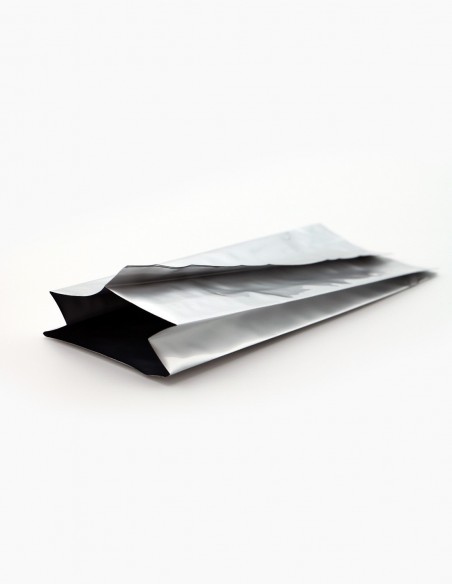 Sacchetti a soffietto - Alluminio laminato. Diverse dimensioni. Imballaggio e conservazione. Alimenti, arte, farmacia. Conservat