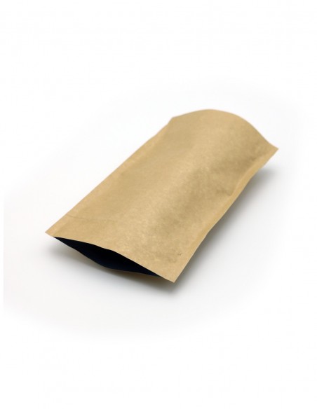 Sacchetti kraft. Doypack. Dimensioni da 85x145 mm a 180x290 mm. Sacchetti con cerniera. Conservatis