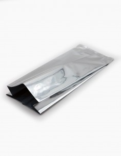 Side image of the bag with fuelless in metallic PET