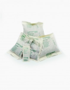 Sacos Dessecantes Eco-sustentáveis, diferentes tamanhos. Absorventes de humidade.  Propasec Green. Conservatis