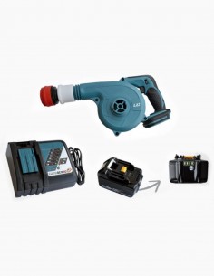Pistola ad aria compressa Makita con batteria e caricatore. Gonfiatore portatile. Airbag. Materassi gonfiabili. Conservatis