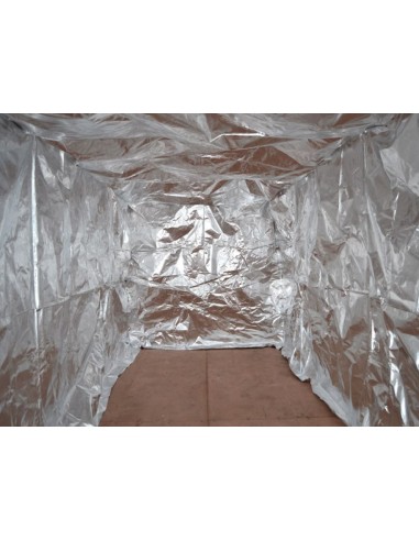 Aislantes térmico. Tejido especial muy resistente y recubierto con aluminio. Thermal Liner. contenedor marítimo. Conservatis