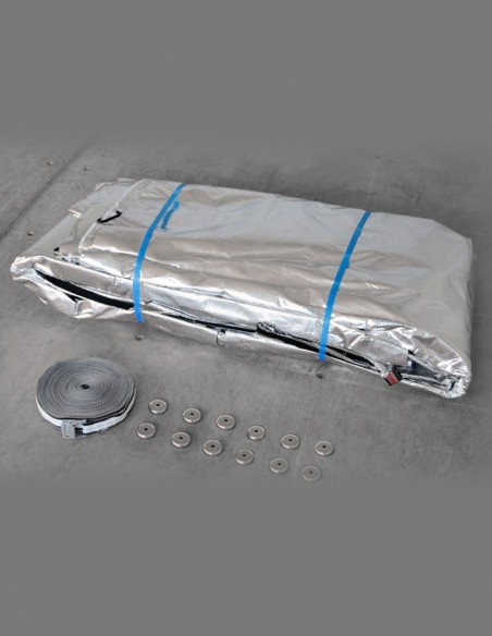 Coperture isolanti Thermal Liner su misura. Isolamento termico. Per container marittimi da 20' e 40' con o senza pavimento.
