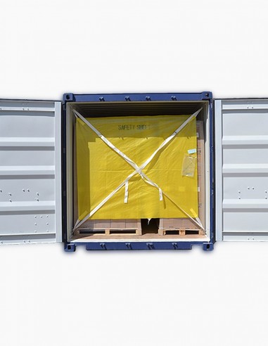 Schutzplane für Seecontainer