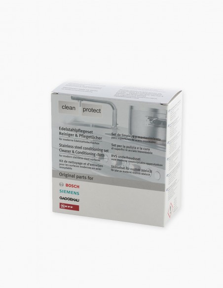 Kit d'entretien pour surface en acier inoxydable